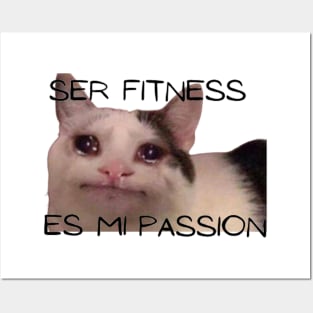 fitness is my passion! Posters and Art